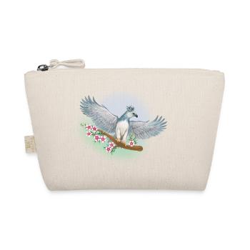 Harpy on branch with flowers - Organic Pouch - nature - Front