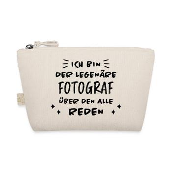 Fotograf Lustiger Spruch Beruf Fotografen Geschenk - Bio-Täschchen - Natur - Vorne