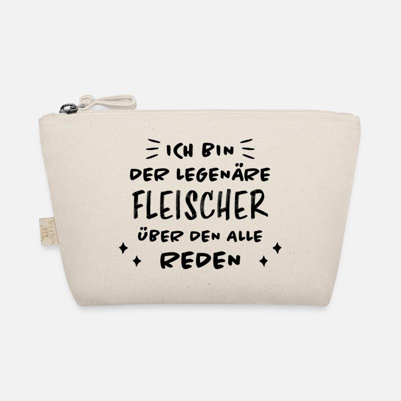 Fleischer Metzger Lustig Spruch Fleischer Geschenk Bio-Täschchen