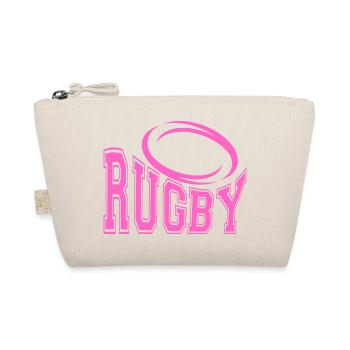 Women's Rugby - Women's Rugby Fans T-Shirt - Organic Pouch - nature - Front