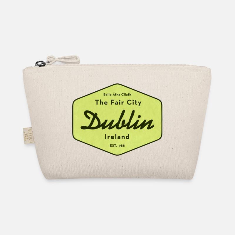 Dublin The Fair City Sign Organic Pouch