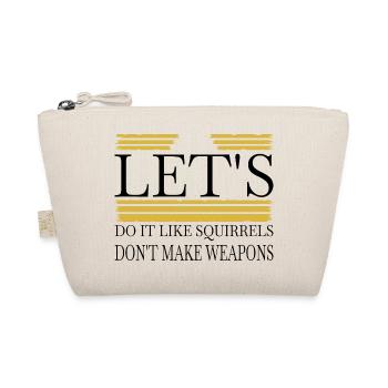 birthday present sayings present idea - Organic Pouch - nature - Front