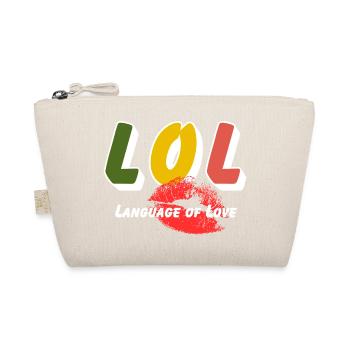 LOL - Language of Love - Organic Pouch - nature - Front