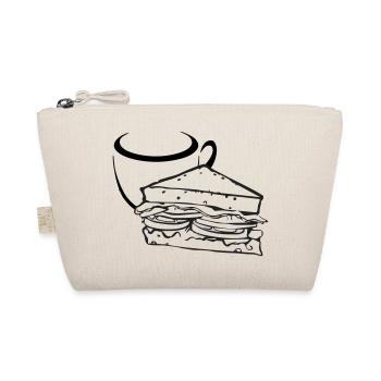 Frühstück Sandwich - Bio-Täschchen - Natur - Vorne
