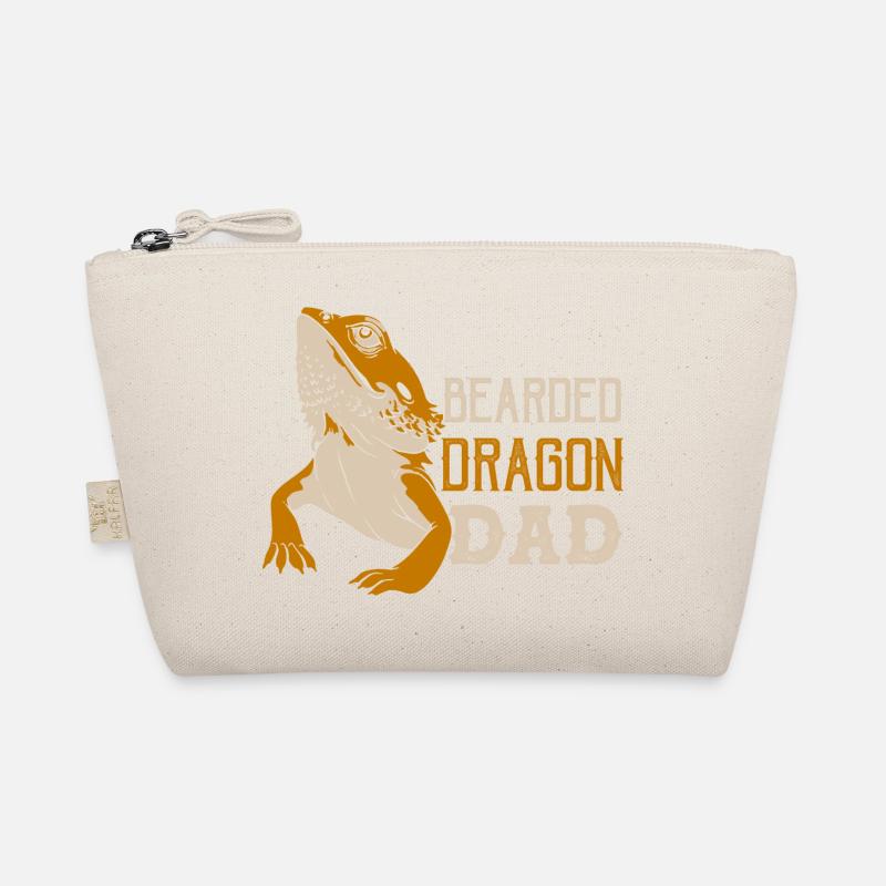 Bearded Dragon Dad Reptile Lizard Lover Bio-Täschchen