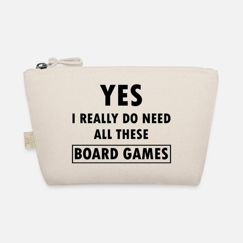 boardgame chess backgammon game night Bio-Täschchen