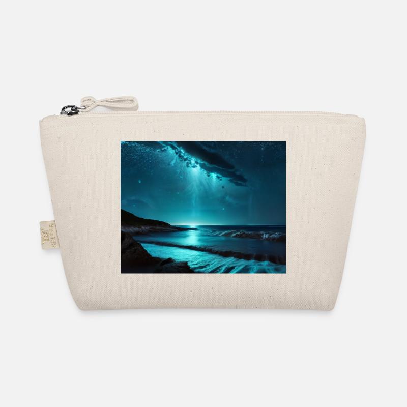 Eau Nuit Bleu Lumière Jouer Mer Trousse biologique