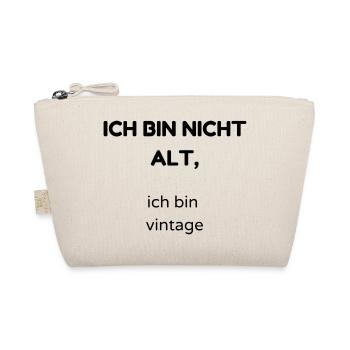 alt - Bio-Täschchen - Natur - Vorne