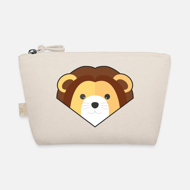 Lion simple mignon Trousse biologique