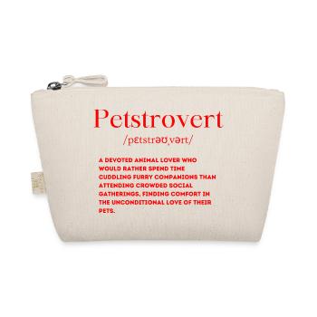 Petstrovert Definition - Organic Pouch - nature - Front