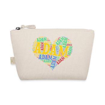 Adam coeur coeur nuage t-shirt cadeau t-shirt - Trousse biologique - nature - Devant