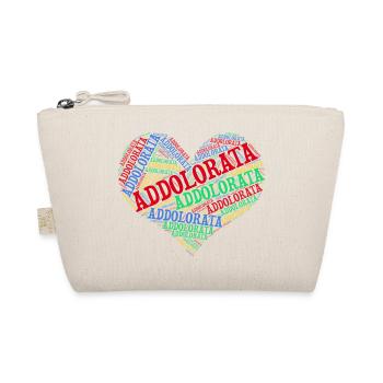 t-shirt Addolorata t-shirt coeur nuage de mots - Trousse biologique - nature - Devant