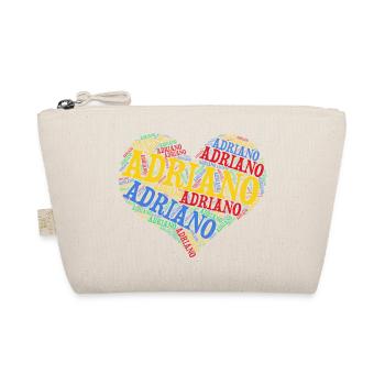 Adriano coeur t-shirt word cloud t-shirt - Trousse biologique - nature - Devant
