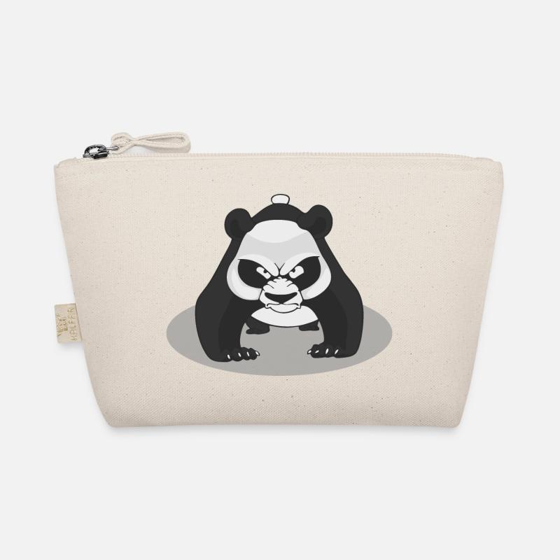 Panda - Bio-Täschchen - Natur