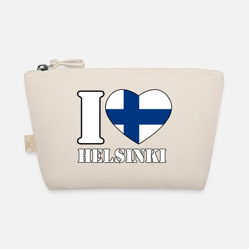 Ich liebe Helsinki Bio-Täschchen