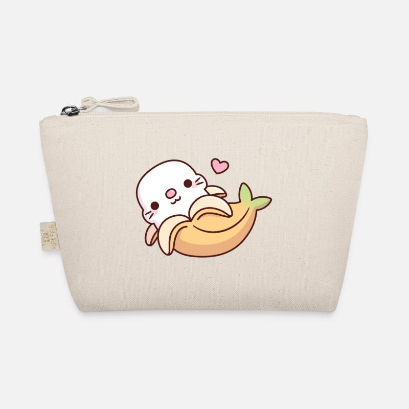 Mignon bébé phoque dans la banane drôle Trousse biologique