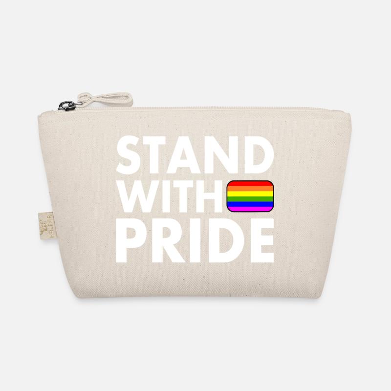 Stand with pride Bio-Täschchen