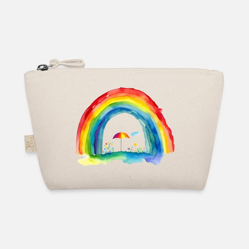 Regenbogen Bio-Täschchen