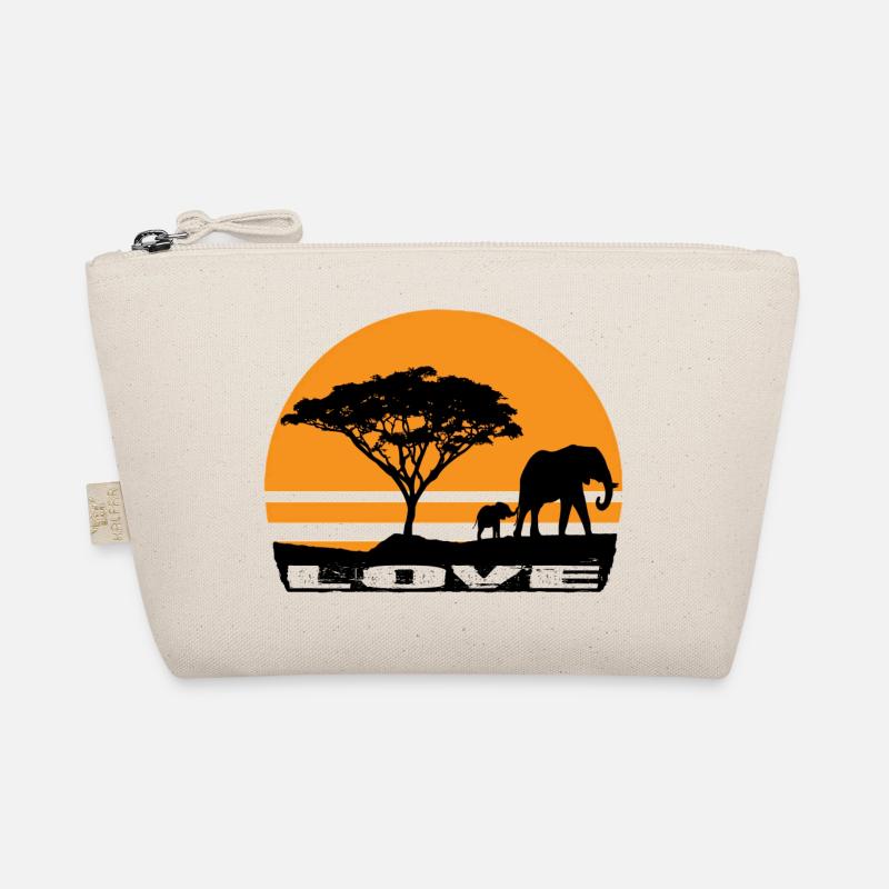 Elephants Organic Pouch