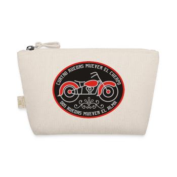 Alma motorcycle: two wheels move the soul - Organic Pouch - nature - Front
