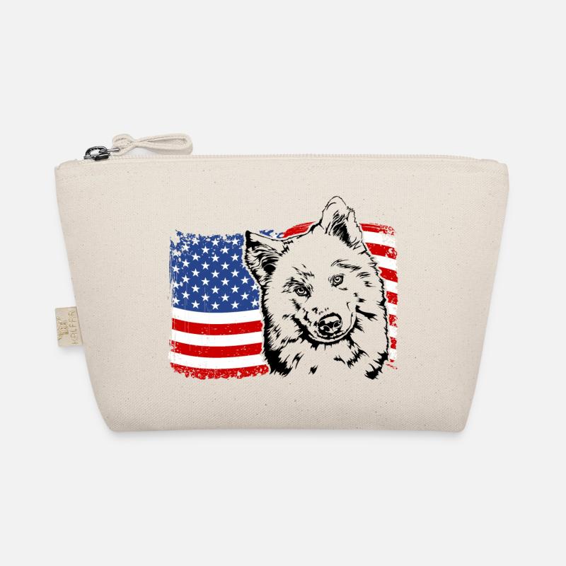 Samoyède Amérique Flag Chien Chiens Wilsigns Trousse biologique