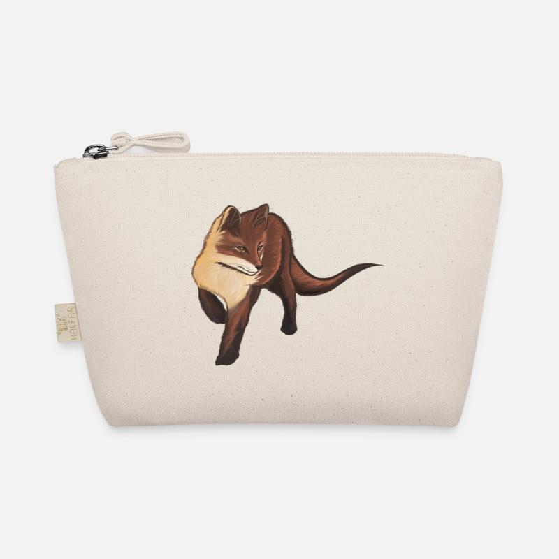 Baby fox - Organic Pouch - nature