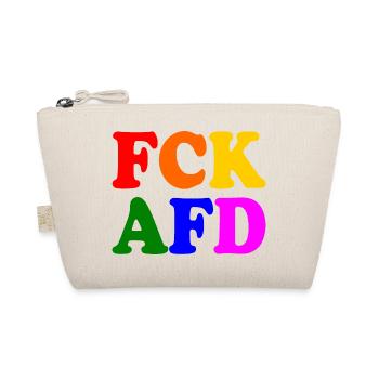 Fck afd - Bio-Täschchen - Natur - Vorne