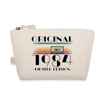 Vintage Original 1984 Jahrgang Geschenk Retro - Bio-Täschchen - Natur - Vorne