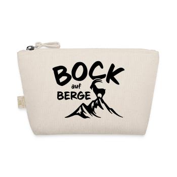 Bock auf Berge - Bio-Täschchen - Natur - Vorne