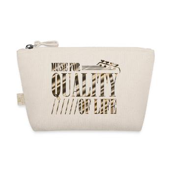 Rock Music Band Retro Guitar Vintage Heavy Metal - Organic Pouch - nature - Front