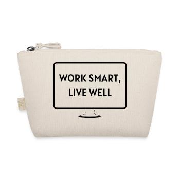 work smart - Bio-Täschchen - Natur - Vorne