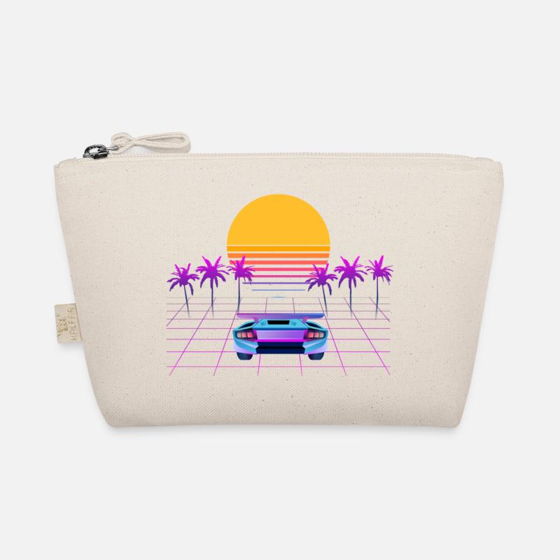 80s Design Bio-Täschchen