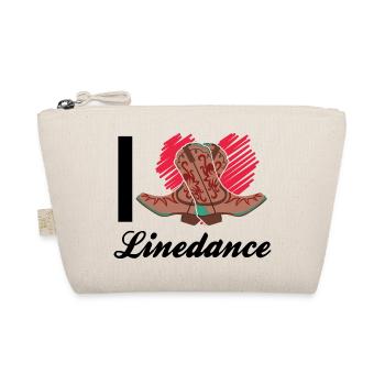 Line Dance pour femme Motif country western - Trousse biologique - nature - Devant