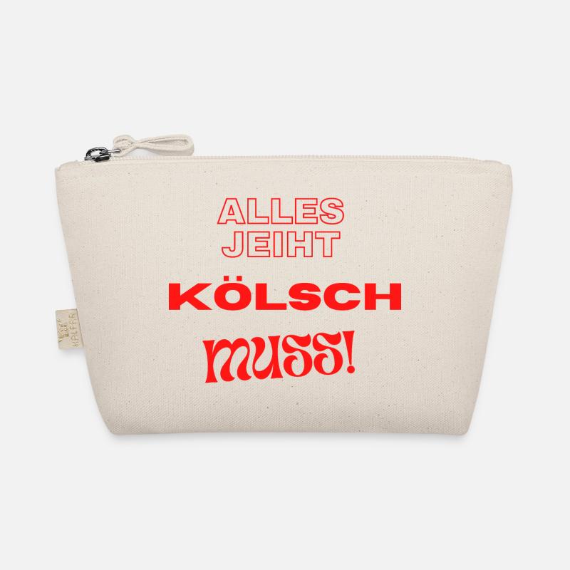 Alles geht - Kölsch MUSS - Bio-Täschchen - Natur