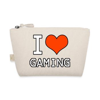 J’adore les jeux vidéo - Trousse biologique - nature - Devant