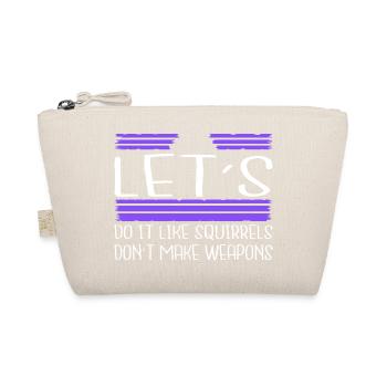 disarmament peace hippie festival global peace - Organic Pouch - nature - Front