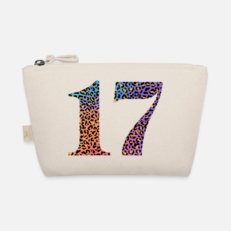 17. Geburtstag Leopard Bio-Täschchen