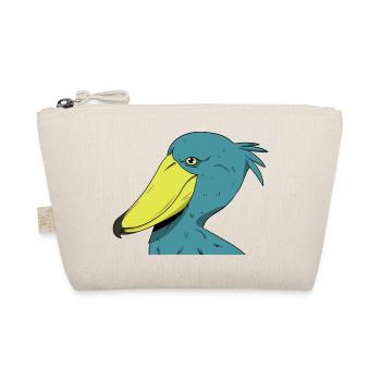 Shoebill Bird Ornithologist Forest I Gift - Organic Pouch - nature - Front