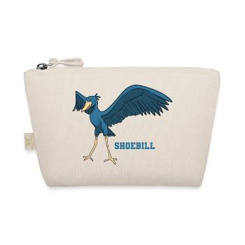 Shoebill Bird Ornithologist Forest I Gift - Organic Pouch - nature - Front