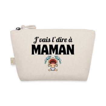 j'vais l'dire, enfant, phrase drôle - Trousse biologique - nature - Devant