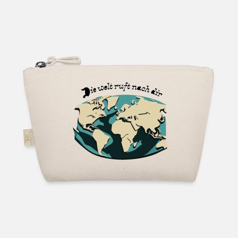 Die Welt ruft nach dir Bio-Täschchen