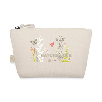 Nature Love Wiese mit Insekten - Bio-Täschchen - Natur - Vorne