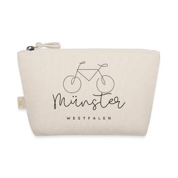 Münster Fahrradliebe - Bio-Täschchen - Natur - Vorne