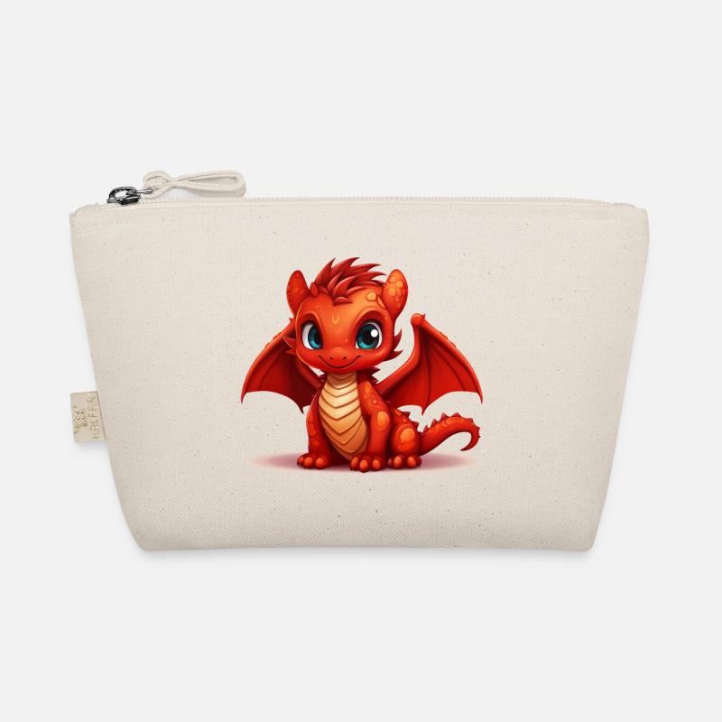 Little Red Dragon Organic Pouch