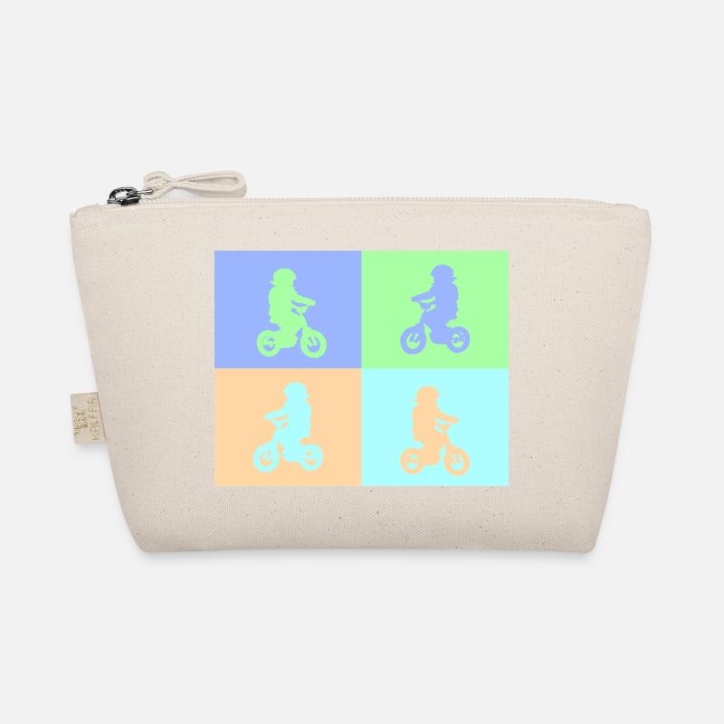 Junior Biker Pop Art pastel Bio-Täschchen
