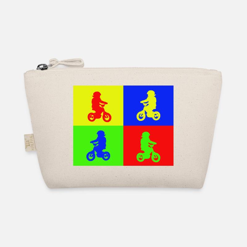 Junior Biker Pop Art Color - Bio-Täschchen - Natur