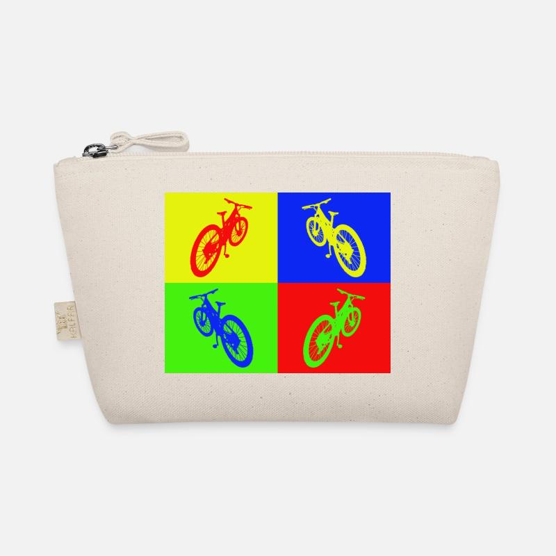 MTB Pop Art color - Bio-Täschchen - Natur