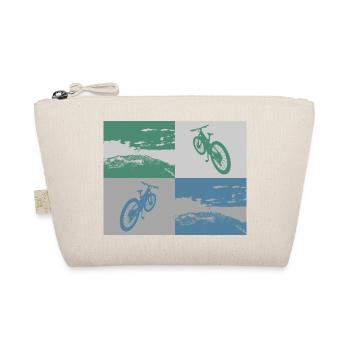MTB Pop Art metallic - Organic Pouch - nature - Front
