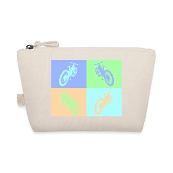 MTB Pop Art pastel - Organic Pouch - nature - Front