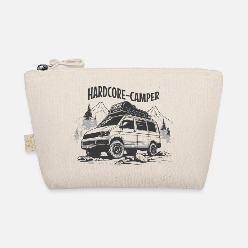 Hardcore Camper Zelten Campervan Transporter KFZ Bio-Täschchen